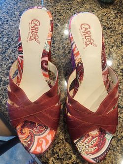 Carlos Santana Wedge Shoes