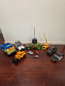 Mixed Toy Vehicle Lot – 10 Pieces