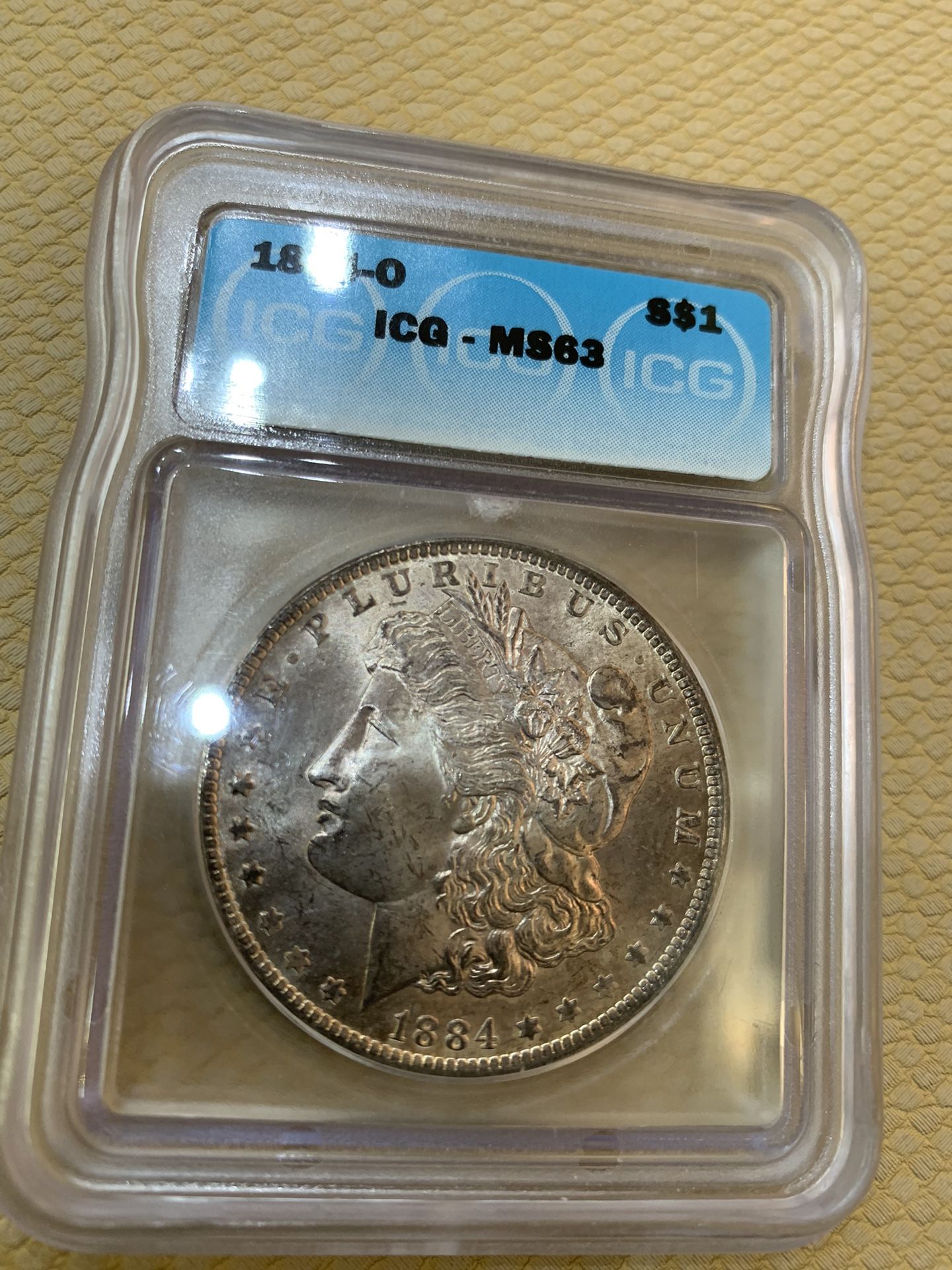 1884 O Morgan Silver Dollar Uncirculated