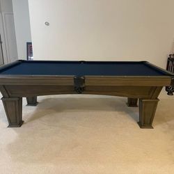 Grey Pool Table 