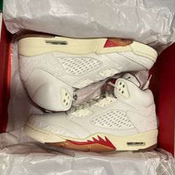 Air Jordan 5 Retro El Grito Sail Size 11