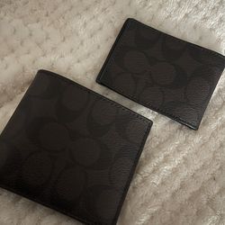 New Coach Wallet With Box 