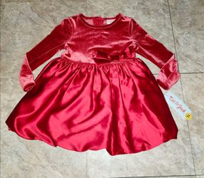 Cat& jack toddler holiday dress new