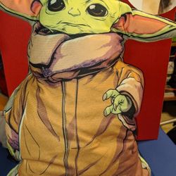 Baby Yoda Plush Backpack