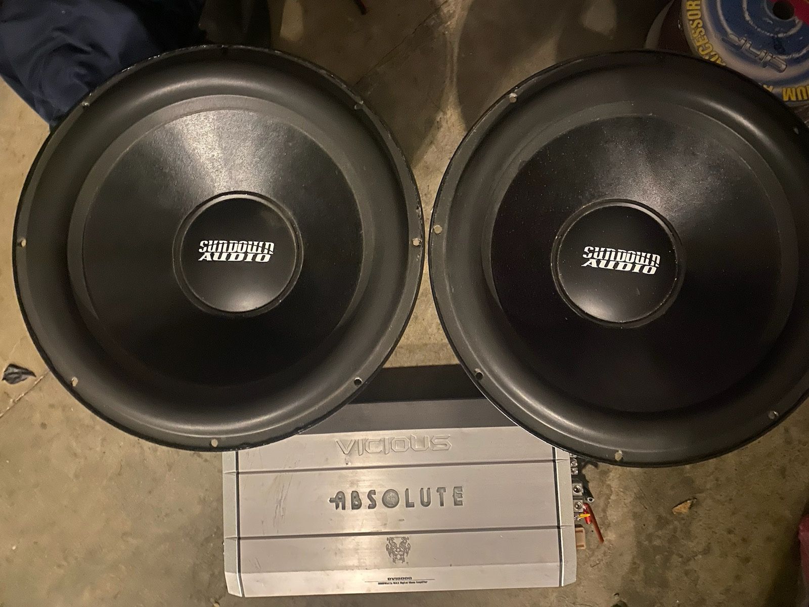 18 Inch Sun Down Audio Subwoofer And