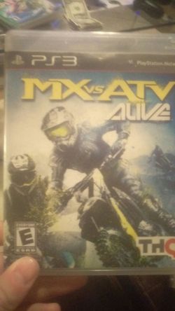 MX vs ATV alive PS3