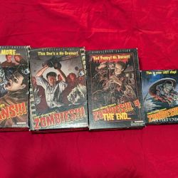 Zombies!!! Board Games (Lot Of 4)