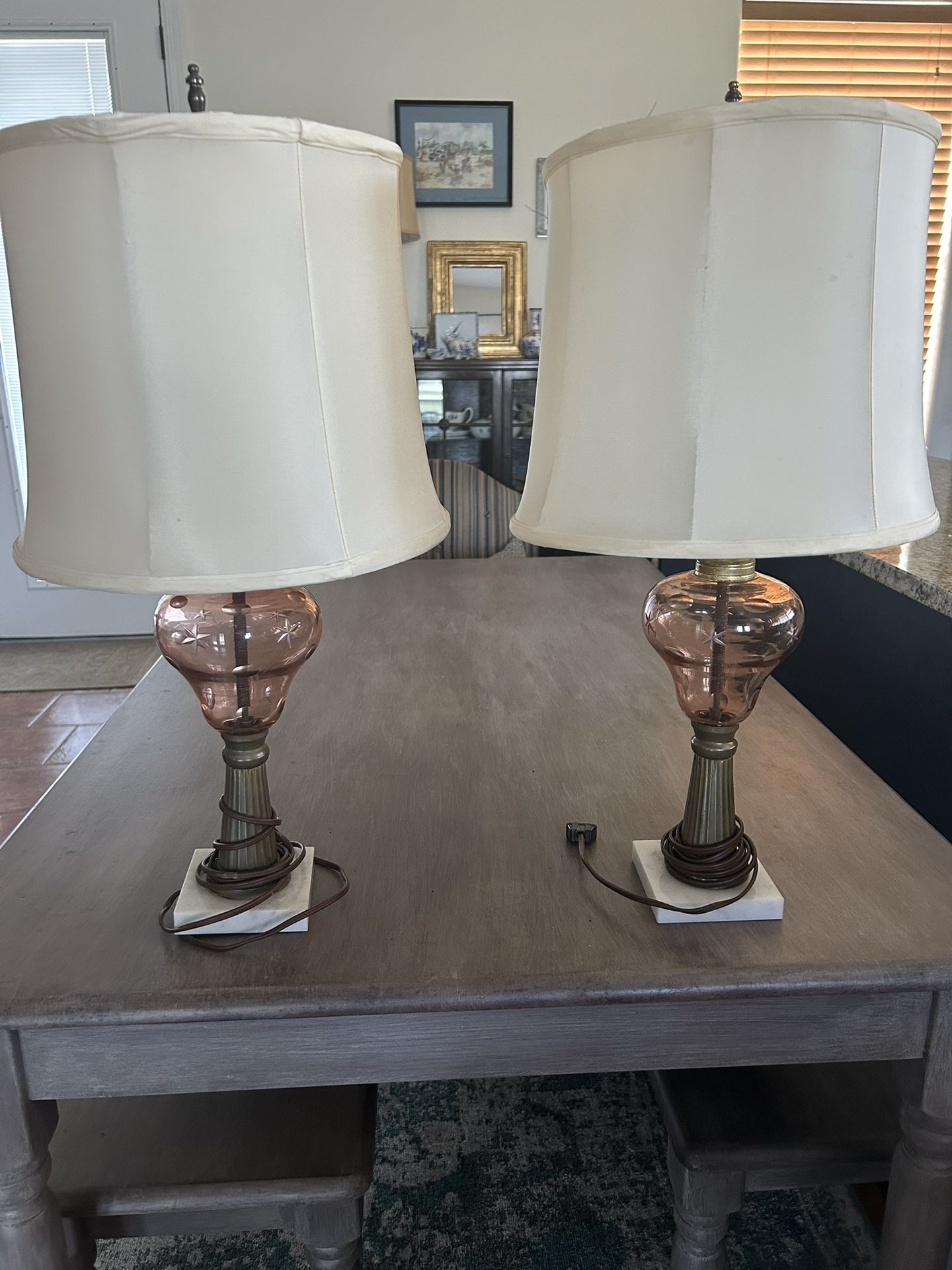 Vintage Lamp Set