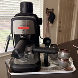 Espresso Machine With 4 Cups