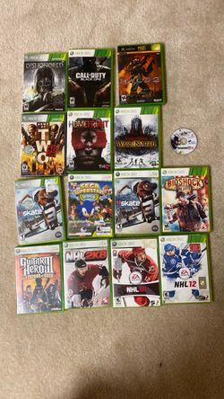 Xbox 360 Game Lot – 14 Games