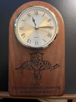 1996 NHL Florida Panthers Conference Champion Clock