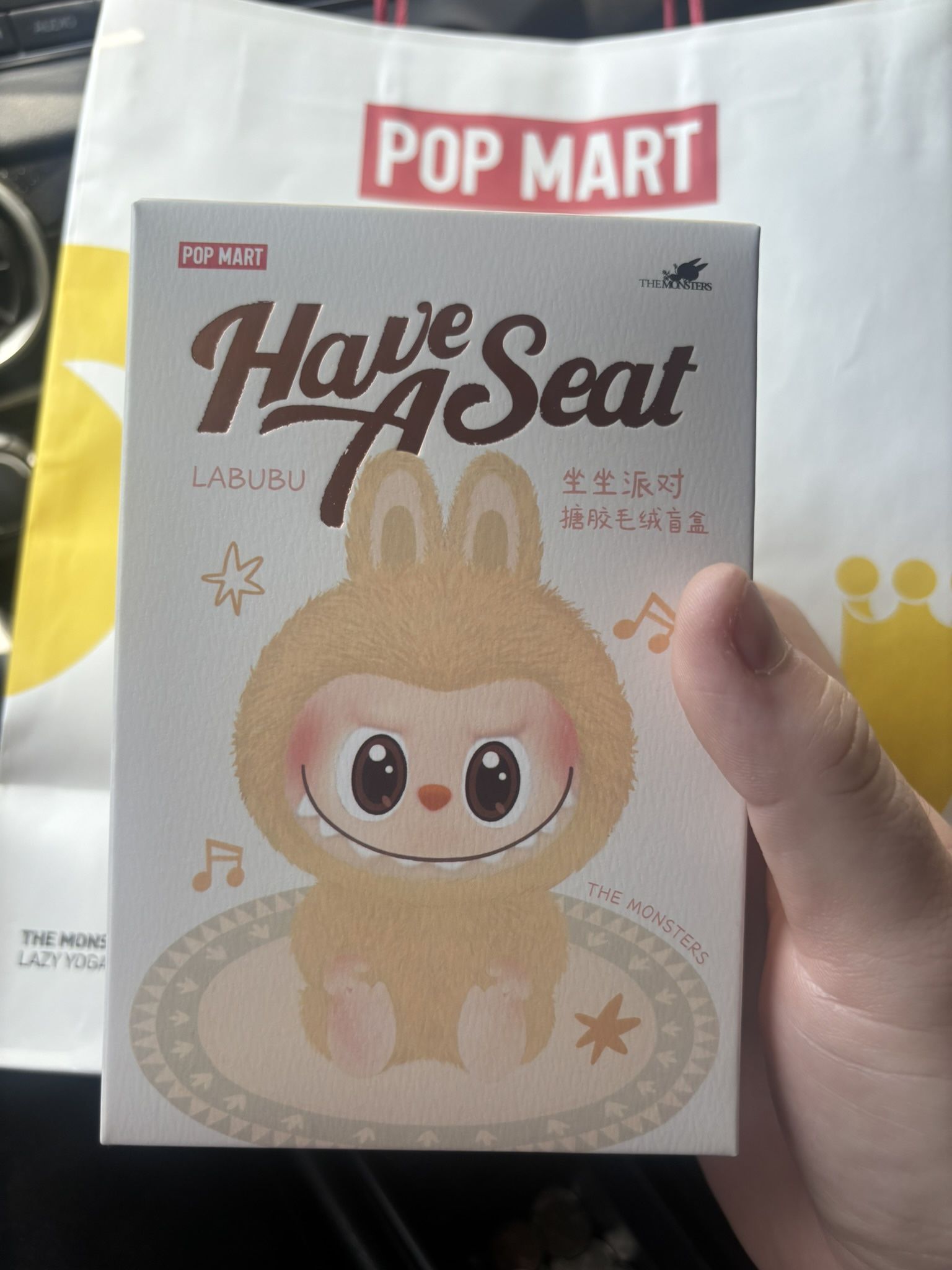 The Monsters - Have A Seat Vinyl Plush Blind Box Labubu