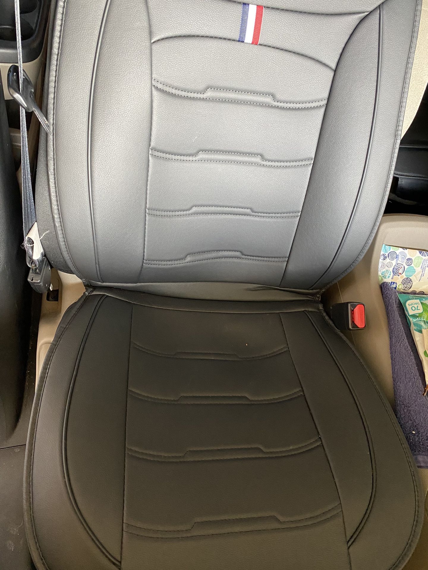 Front Leather Seat Covers