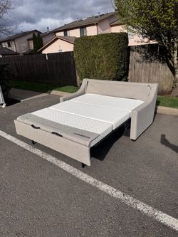 American Leather Queen Sleeper Sofa Couch
