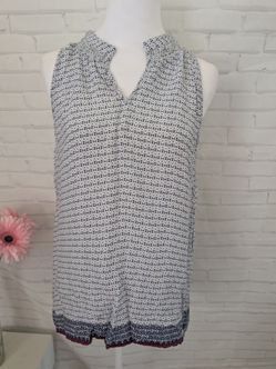 Bobeau sleeveless top size L