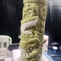 15oz Geeki Tikis AMC Ceramic Mug .  New!