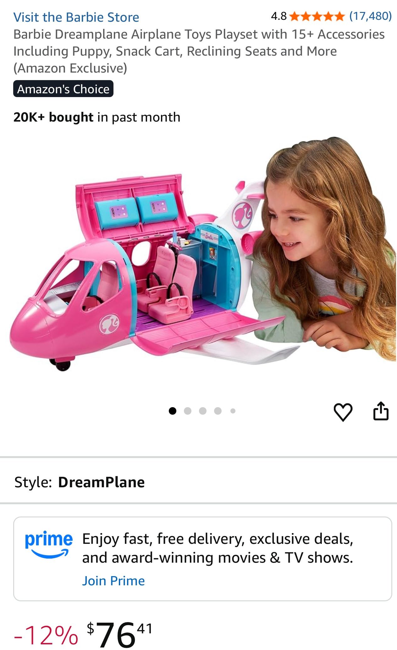 Barbie Dream Plane