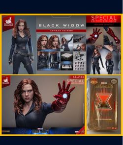 1/6 Hot Toys Black Widow Artisan Edition New & Sealed