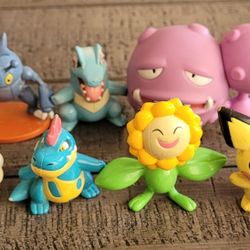 Lot Of Vintage Pokémon Figures Only Selling As LOT