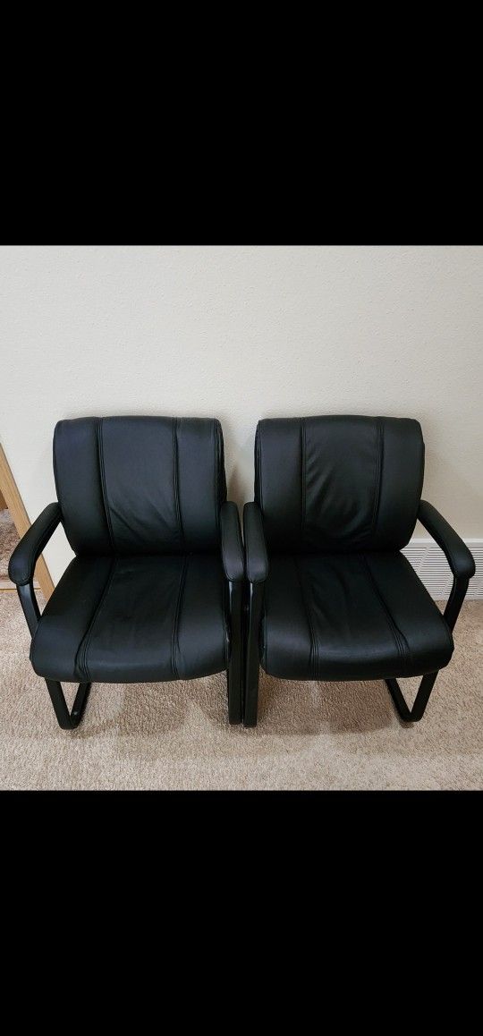 Real Leather Office Chairs