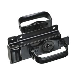 Stanley Heavy Duty Outdoor Swing Door Latch, Black