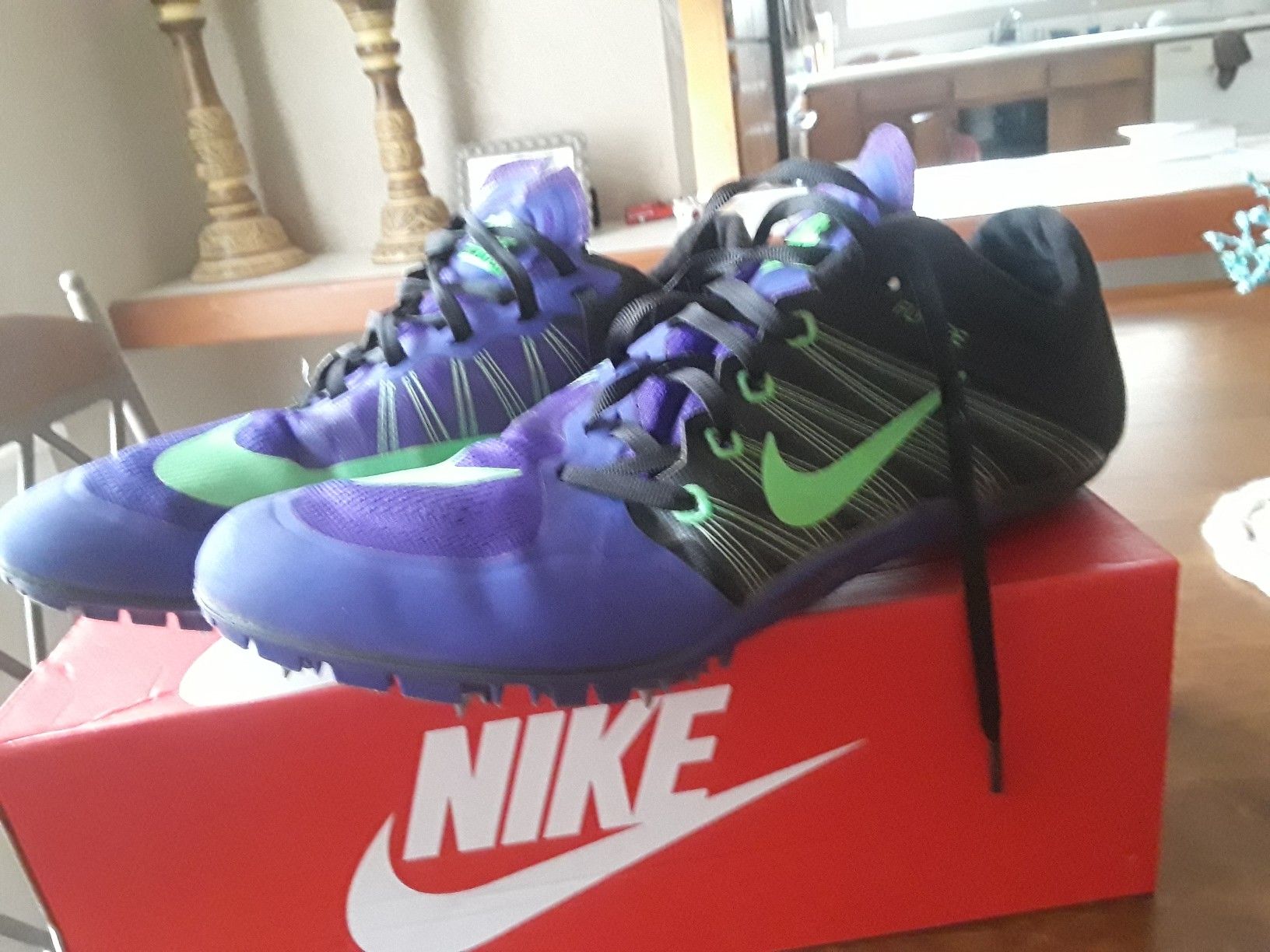 Nike track spikes size 10.5