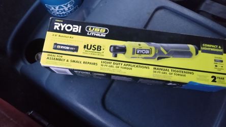 Ryobi ratchet