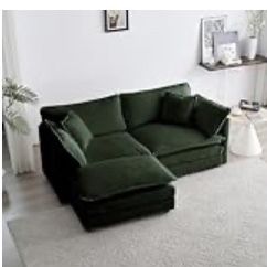 Green Sectional Couch 