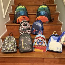 Loungefly mini backpacks. 
