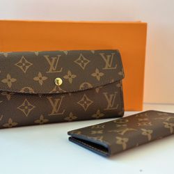 ❤️Louis Vuitton Monogram Wallet 2 in 1