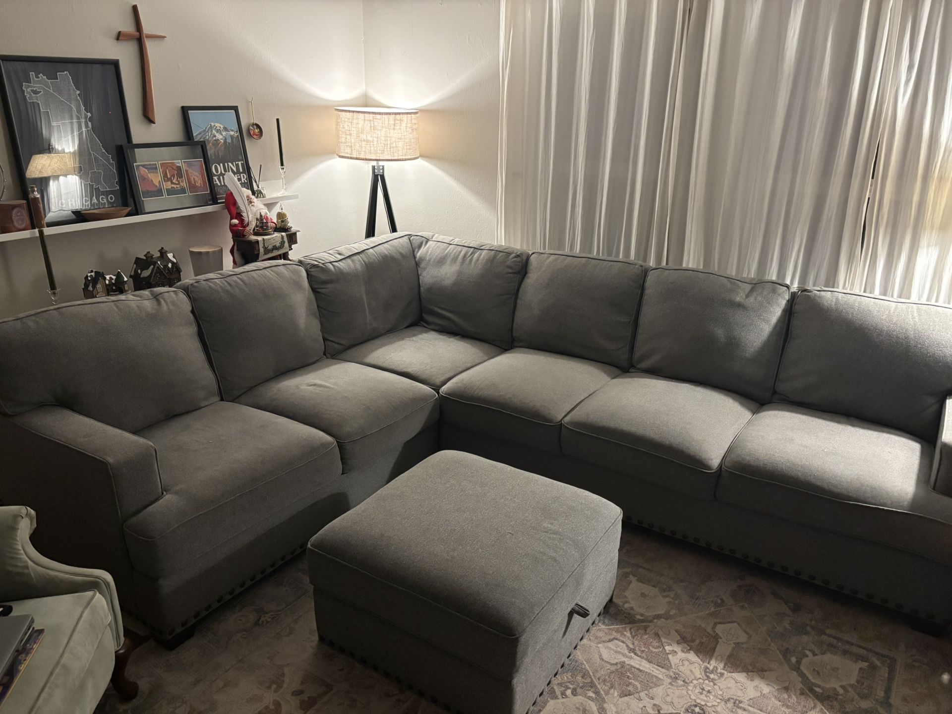 Gray Costco Sectional