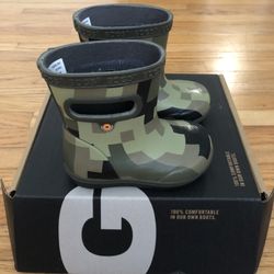 BOGS Rain Boots (Toddler) Camo Print 