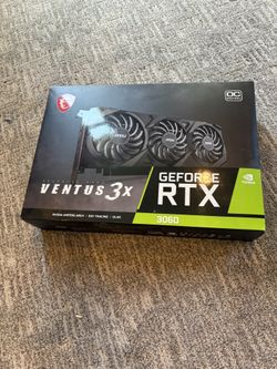 MSI RTX 3060 12gb GPU