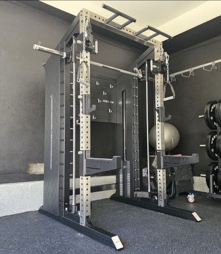 🔥 Vesta Pioneer 3in1 | Functional trainer | Squat Rack | Smith Machine | 200lbs weight stack | Gym Equipment | Commercial Grade | FREE DELIVERY 🚛