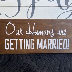 Wedding Signs, Signs For All Things On Your Special Day