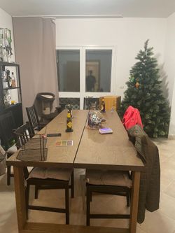 7ft table