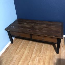 Rustic Solid Wood Storage Table / TV Stand – 47