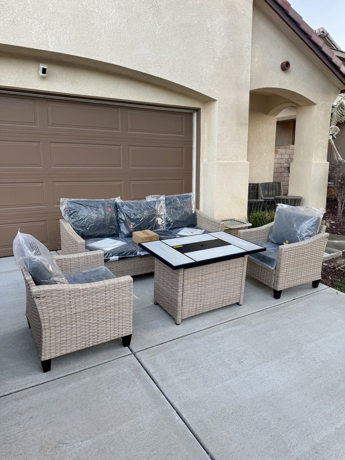 Patio Furniture With Firepit