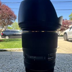 Sigma 28mm f/1.8 EX DG for Canon EF Mount