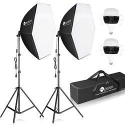  Softbox Photography Lighting Kit 30"X30"