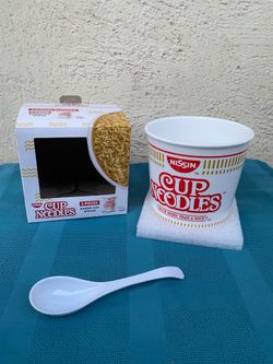 Nissin Cup Noodles Bowl & Spoon Set 2 pcs