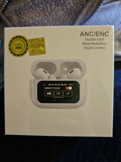 ANC/ENC "double dark" noise reduction earbuds