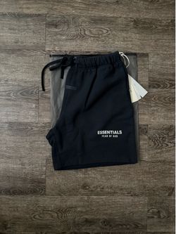 Essential Jet Black Shorts