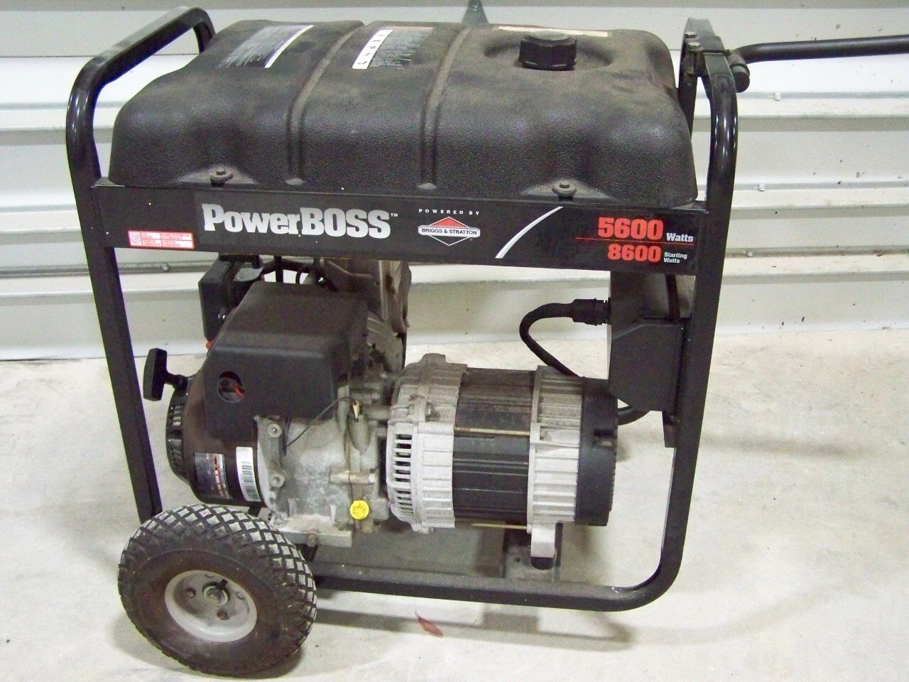 generator briggs stratton motor