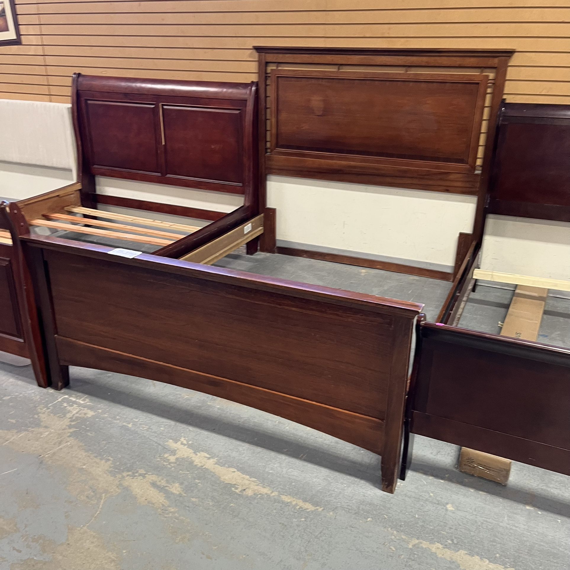 Queen Size Wood Bed Frame (in Store)