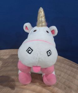 Universal Studios Despicable Me Fluffy Unicorn 10" Plush