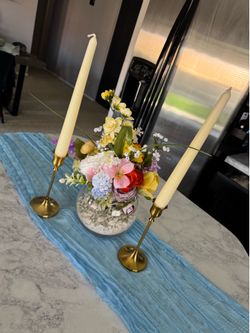 Table runner cheese cloths, BLUE