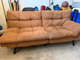 Brown/Tan futon
