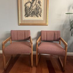 Mid-Century Modern Pair of Chairs (2)