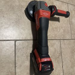 Milwaukee Angle Grinder W/ Battery Included